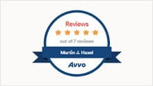 Reviews | 5 Star out of 7 Reviews | Martin J. Haxel | Avvo